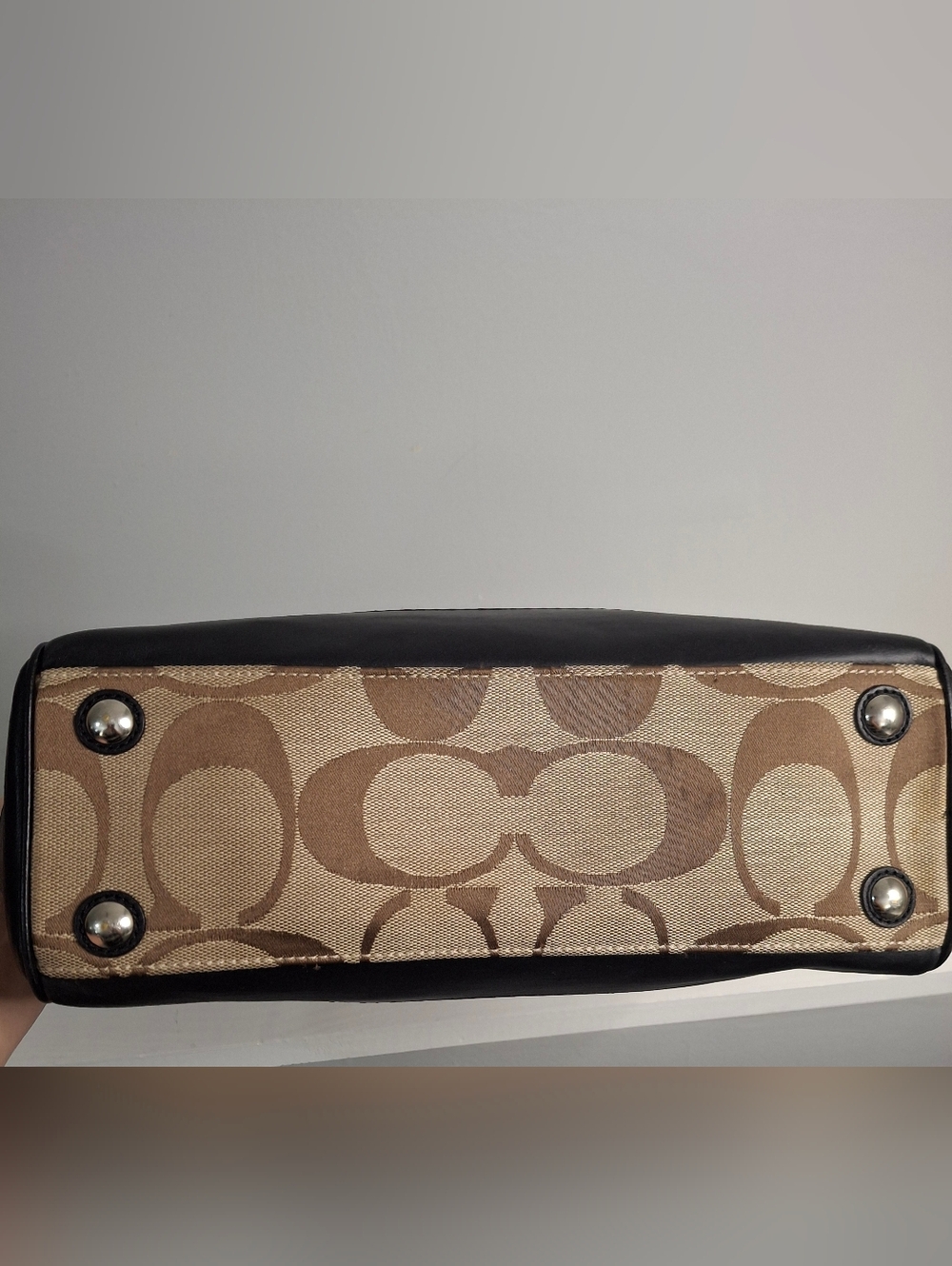 Coach Hamptons Signature Medium Madeline Tote Bag Great Condition 13571 - Picture 4 of 6